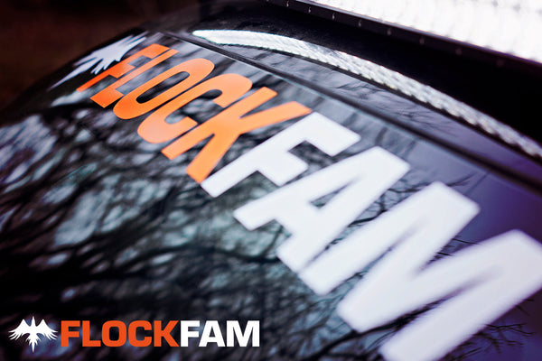 FlockFam Windshield Banner