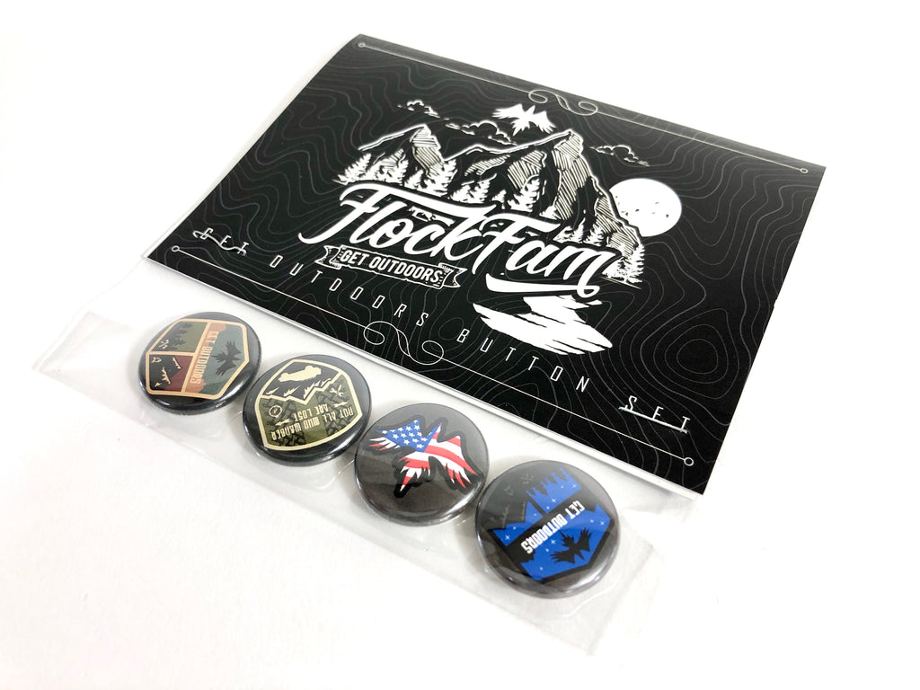 Get Outdoors Button Set