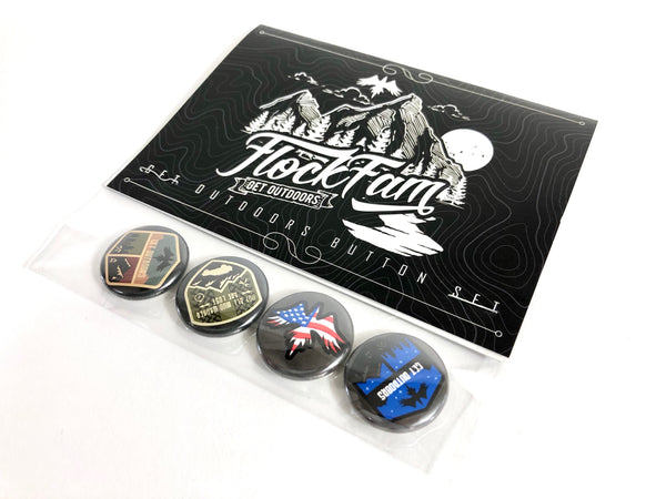 Get Outdoors Button Set